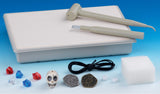 Thames & Kosmos I Dig It! Treasure - Pirate Treasure Excavation Kit | Explore Archaeology | Dig Treasure Out of a Plaster Block! | Unique Composition for a Fun, Dust-Free Educational Activity, Blue Thames & Kosmos