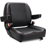 SEATIN Universal Forklift Seat,Tractor Seat,with Micro Switch,Armrest and Safety Belt,for Tractor,Mower,Skid Loader,Telehandler,Backhoe,Excavator Dozer… SEATIN