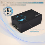 XDOVET 55PSI High-Pressure Airbrush kit with Air Compressor, Six-Speed Adjustable Trigger Airbrush Gun with 12-Color Paint,Air Brush Set for Miniature Painting, Model Cars Painting,Hobby XDOVET