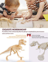 Dinosaur Excavation Kits For Kids,Dino Dig Kits T-Rex,Triceratops and Diplodocus,Dinosaur Fossil Excavation Kits ,Children's Popular Science Education Toys - Dinosaur DIY Toys（Three-piece suit） AKINGSHOP