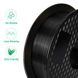 Kingroon PLA 3D Printer Filament, 10 Rolls, Dimensional Accuracy +/- 0.02 mm, 10kg Spool(22lbs), 1.75 mm，Black White Grey Red Blue Green Purple Skin Silver Yellow POJECITY