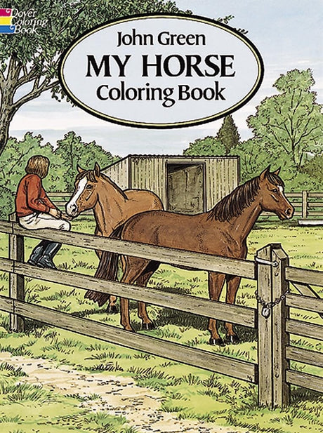 My Horse Coloring Book Dover Publications