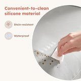 MAMAZING Oversized Rocking Chair Nursery with Adjustable Armrests, Electric Glider Recliner Nursing Chair for Breastfeeding, Power Swivel Recliner Chairs, Oeko-TEX & FSC Certified (Off White) MAMAZING