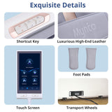 MYNTA 2025 4D Massage Chair for Full Body, Zero Gravity Recliner with 4D+2D Dual Mechanism, Waist & Shawl Heating with Extended SL-Track, Foot & Calf Massager, Music Sync with Hi-Fi Bluetooth Speaker MYNTA