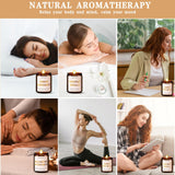 4 Pack Scented Candles Set, 28oz Wood Wick Aromatherapy Candles for Home Scented, Candles for Women Men, Birthday Gifts for Women, Soy Candles Gift for Anniversary, Valentine, Mother's Day Yinuo Candle