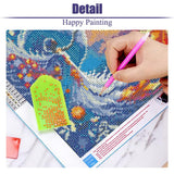 uuxsretaio Diamond Art Kits for Adults, Phoenix Diamond Painting Kits for Adults, DIY 5D Diamond Dots Art Kits,Full Drill Paint with Diamonds, Gem Arts and Crafts for Home Wall Decor 13.7x13.7 Inch uuxsretaio