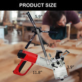 HayWHNKN Woodworking Portable Edge Bander Banding Machine Curve Straight Edge Bander 110V HayWHNKN