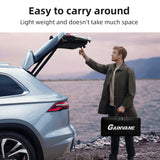 Projector Screen and Stand,GAINVANE 120 inch Portable Projector Screen Indoor Outdoor Projection Screen 16:9 4K HD Wrinkle-Free Light-Weight Movie Screen with Carry Bag for Backyard Movie Night GAINVANE