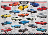 EuroGraphics Muscle Car Evolution Jigsaw Puzzle (1000-Piece) EuroGraphics
