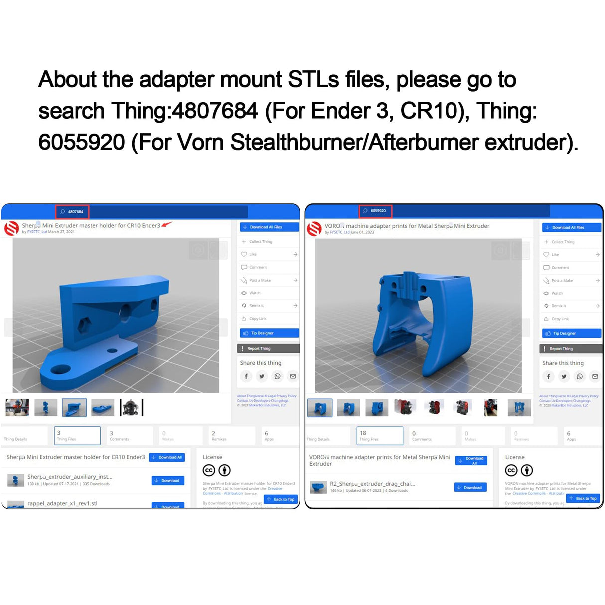 FYSETC CNC All Metal Sherpa Mini Extruder Light Weight Kit with 36 Moons Motor High Temperature Resistance Machined Part Compatible with Voron2.4 Ender-3 V2 CR-10 S Ender-2 Prusai3 FDM 3D Printers FYSETC