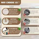 Caberryne Power Recliner Sofa Set with LED Lights,Leather Reclining Couch and Loveseat Set with USB Port/Coffee Table/Cup Holder,Living Room Set with 4 Recliner Seats for House(2 Piece Set,Creamy) Caberryne