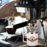 ColorSub 12 oz Sublimation Tumblers with Handle Insulated Stainless Steel Coffee Mugs Matte Tumblers Blanks with Gift Box, Heat Tape for Hot Cold Drinks, 8 Pack ColorSub