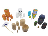 Adventure Awaits! 2-Pack Solid Wood Blank Nesting Doll 5pc Set Adventure Awaits!