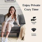 Karl home U-Shape Sectional Sofa Couch 111" Modern 4-Seat Sofa with Chaises Corduroy Fabric Upholstered Covertible Couch with Wood Grain Legs for Living Room, Reception Room, Apartment, Dark Gray Karl home