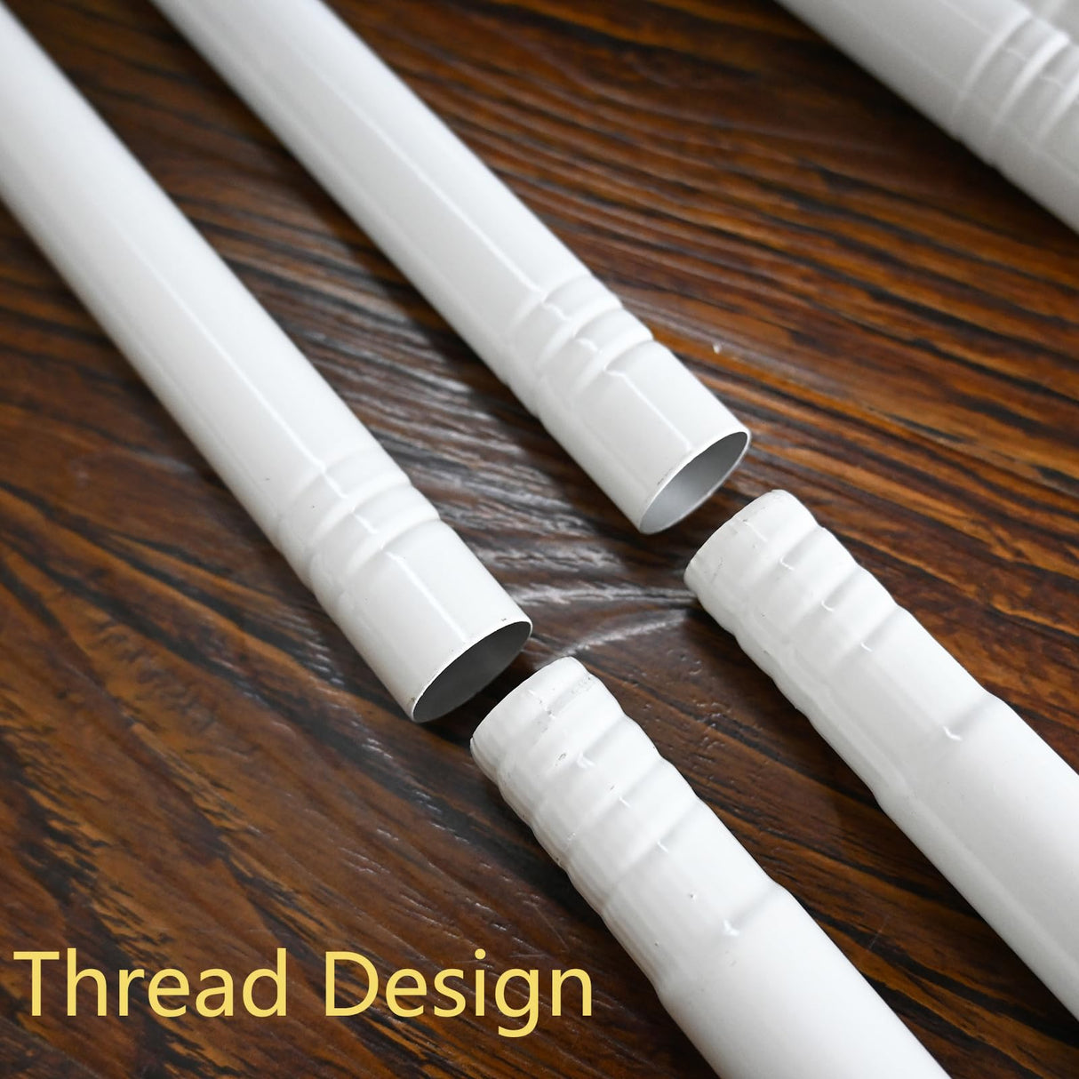 Beyeutao White Bed Canopy Frame - Full Canopy Bed Frame with Bed Curtains, Four Poster Bed, Mosquito Net, Play Tent - Indoor or Outdoor Beyeutao