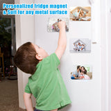 ICOSHOW Sublimation Magnet Blanks 3x3 inch, Sublimation Blank Products, 20Pcs Personalized Sublimation Fridge Refrigerator Magnets for Home Kitchen Office Decorative (Rectangular) ICOSHOW