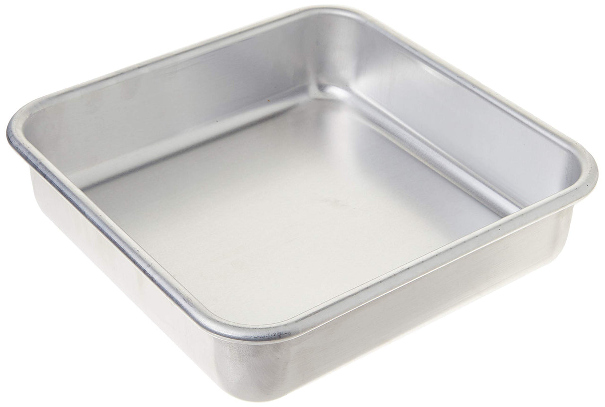 Nordic Ware - 47500 Nordic Ware Naturals Aluminum Commercial 8" x 8" Square Cake Pan, 8 by 8 inches, Silver Nordic Ware
