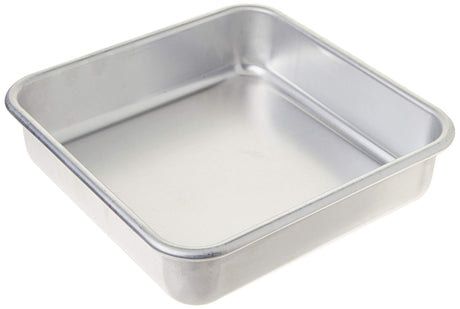 Nordic Ware - 47500 Nordic Ware Naturals Aluminum Commercial 8" x 8" Square Cake Pan, 8 by 8 inches, Silver Nordic Ware