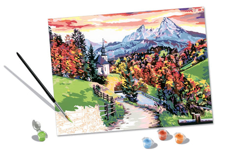 Ravensburger CreArt Beautiful Bavaria Paint by Numbers Kit for Adults - Painting Arts and Crafts for Ages 14 and Up Ravensburger