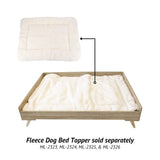 Midlee Raised Wooden Dog Bed Frame- Small Midlee
