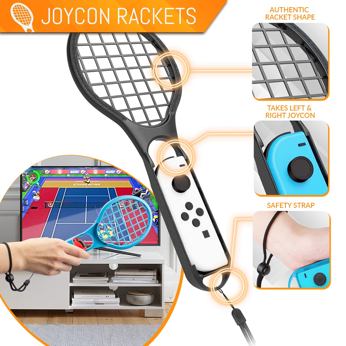 Orzly Party Pack & VR Headset for Nintendo Switch Orzly