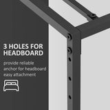 IDEALHOUSE Full Bed Frame with Storage 14 Inch Metal Platform Bed Frame with Steel Slat Support No Box Spring Needed,Mattress Foundation,Easy to Assemble… IDEALHOUSE