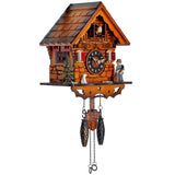 Kintrot Cuckoo Clock Traditional Black Forest Clock Antique Wooden Pendulum Quartz Wall Clock Kintrot