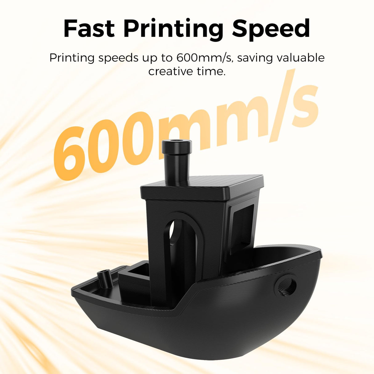 Creality PETG Filament 1.75mm, Hyper PETG Filament High Speed 30-600mm/s High Toughness Chemical Resistance 3D Printer Filament, 1KG Cardboard Spool(2.2lbs) Fit Most 3D Printers (Clear) Creality