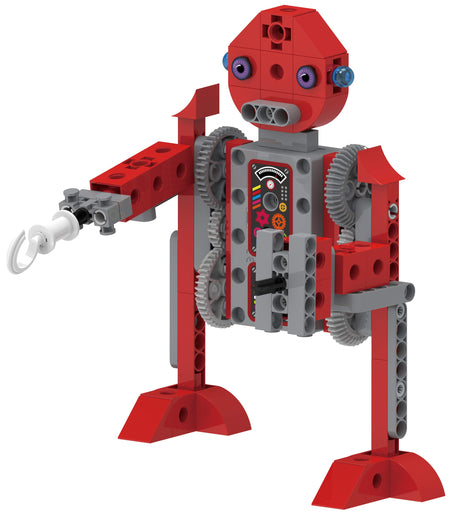 Thames & Kosmos Kids First Robot Factory: Wacky, Misfit, Rogue Robots STEM Experiment Kit | Hands-on Model Building for Young Engineers | Build 8 Motorized Robots | Play & Learn with Storybook Manual Thames & Kosmos