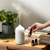 Cliganic Organic Essential Oils Set (Top 5 - The Classics) - 100% Pure Natural - Aromatherapy, Candle Making - Peppermint, Lavender, Eucalyptus, Lemongrass & Orange (Packaging May Vary) Cliganic