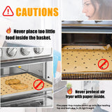 GOAUS Parchment Paper Sheets 9x11 Inch, Air Fryer Toaster Oven Liners Rectangular 175 pcs, Disposable Paper Liners Perforated Fit Cuisinart, Emeril Lagasse, Ninja Foodi, Breville, Instant Pot GOAUS
