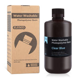 ELEGOO Standard LCD 3D Printer Resin, Fast UV-Curing 3D 405nm UV Resin Photopolymer Resin for High Precision Rapid LCD 3D Printing Clear Blue 1000G ELEGOO