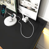 jiteentarou 6 Drawer Dresser with Charging Station and LED Lights, Modern Chest of Drawers with Power Outlet, Organizer Cabinet for, Living Room, Black jiteentarou