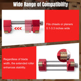 MUWOOD Chisel Sharpening Kit, Wood Honing Guide for Chisels and Planes Width 0.1" to 3.3" with Sharpening Angle Fixture, Angle Gauge from 15° to 45° MUWOOD