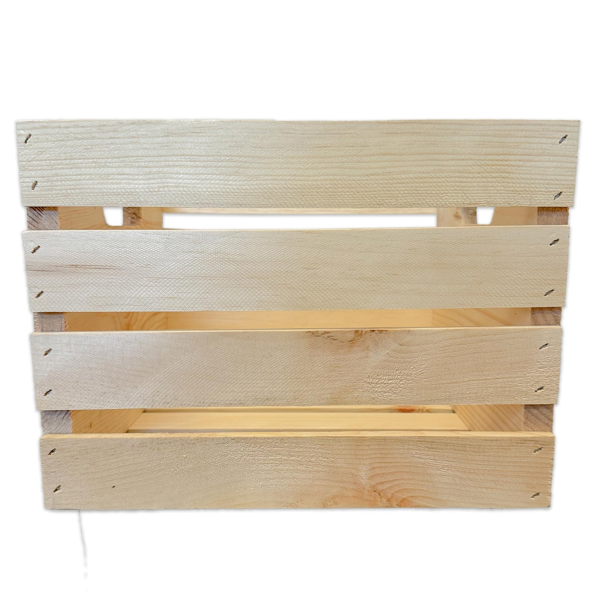 Wilson Wood Unfinished Cube Pine Crate for Storage and Decoration at Home, Office, Kitchen, Bedroom, and Retail (12.5"x12.5"x9.25") (Set of 2) Wilson