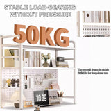 Stylish Metal Desktop Bookcase by DYUNCZ - Space-Saving Organiser Shelf DYUNCZ