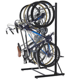 Caprihom Freestanding Bike Rack for Garage - Hold Up to 5 Bicycle Vertical Bike Stand Floor Indoor Bike Rack Storage Organizer Bike Hangers for Garage Caprihom