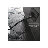 Thaweesuk Shop New Two Tone Gray and White 10 FT Modern Rectangle Shaped Conference Table Square Legs Grommets Racetrack Meeting Boardroom Desk High End Office Furniture Wood 120''L x 48''W x 30''H WoodArtSupply