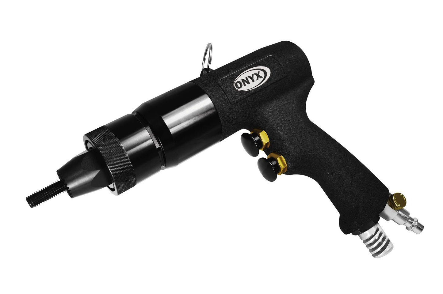 Astro Pneumatic Tool PRN516 ONYX Pneumatic Rivet Nut Setting Gun W/Quick-Change 1/4" & 5/16" Mandrels - WoodArtSupply