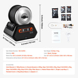 VEVOR Rock Tumbler Kit, 4 lbs Rock Polishing Kit, 9 Speed Settings 9-Day Polishing Timer Stone Polishing Kit, Rock Polisher with Rough Gemstones and Polishing Grits, Rock Polisher for Kids Adults VEVOR