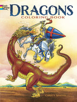 Dragons Coloring Book (Dover Fantasy Coloring Books) Dover Publications