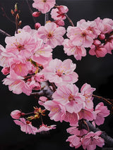 Diamond Painting Kits The Beautiful Blooming Cherry Blossoms Diamond Art Kits for Adults Japanese Painting Crafts Home Wall Decor DIY 5D Gem Art Perfect for Relaxation 12x16 inch JXAVAXDE