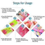 Reofrey DIY Diamond Art Kits for Adults Tiger, Animal Full Drill Round Rhinestone Diamond Painting Kits, Cross Stitch Embroidery Canvas for Crafts Home Decor 30x40cm X11 Reofrey