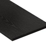 Yusong 73" Tall Bookshelf with Cabinet, Industrial Ladder Wall Mount Shelf Bookcase with Wood and Metal Frame, Plant Shelf Wall Storage Display for Living Room Bedroom, Black Wood Grain Yusong