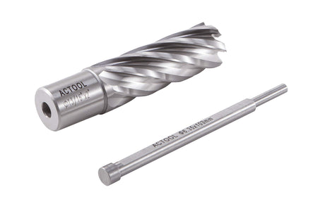 ACTOOL 13/16" Diameter × 2" Depth of Cut HSS ANNULAR Cutter with 3/4'' Weldon Shank ACTOOL