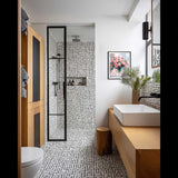 Pink Roses Paint by Numbers for Adults, Flowers in Glass Vase Paint by Number Kits, Window Landscape Wall Art, Floral Flower DIY Acrylic Painting, Home Wall Decor(16x20inch, No Frame) zouewit