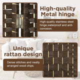 Room Divider 6 Panel Room Screen Divider Wooden Screen Folding Portable partition Screen Wood with Removable Storage Shelves Colour Brown FDW