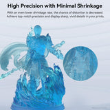 ANYCUBIC 3D Printer Resin, Upgraded 8K Standard Resin V2, Enhanced Toughness and Strength, Lower-Odor, High Precision 3D Printing Resin for All LCD Resin 3D Printers (Clear Blue, 1kg) ANYCUBIC