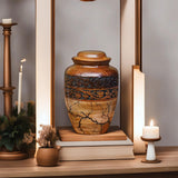 Best Urn for Human Ashes Large Wooden urn for Cremation Adult urn Box for Ashes Personalized Wooden urn Burial urn for Funeral Wood Box Generic