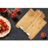 ZUJJAFY Tortilla Press 8 Inch Bamboo Tortilla Maker with 50pcs Parchment Paper, Mexican Tortillera Presser Homemade Tortillas Pataconera Dough Press, Square ZUJJAFY